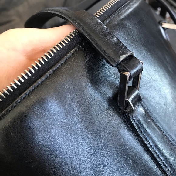 GUCCI vintage black leather bag - Picture 10 of 16